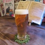 灯 - 生ビール