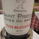 Côtes du rhône - Clos Beatus ille