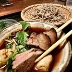 蕎麦旬菜 こすげ - 猪汁せいろ