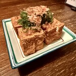 蕎麦旬菜 こすげ - 自家製厚揚げ豆腐