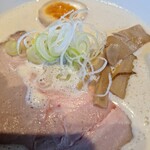 明日葉 - 鶏白湯ラーメン1200円