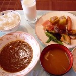 郡山ビューホテル - 朝食バイキング　品数はそれほどでもない