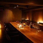 歯車 - 店内はこんな感じですが、もっと暗いです　2015‎年‎2‎月‎