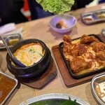 ヒョンチャンプルコギ - チーズトッポギ→チーズタッカルビ