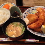 まる福 - 海鮮フライ定食
