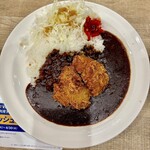 ガスト - 料理写真:「ガストひれかつブラックカレー」@1044