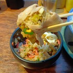 博多とんこつ 天神旗 - ヘタレ丼マキグイスト