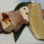 鮨処 銀座福助 - マグロの串焼き
