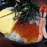 無添くら寿司 - 『特製玉子だれで食べる』魚介海鮮丼