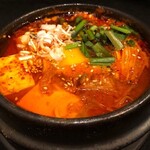 ユッケジャン純豆腐鍋