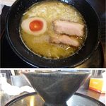 らーめん ふじ美 - 鶏白湯しお。移転後のふじ美(岡崎市)食彩品館.jp撮影