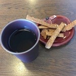 そば屋 けん豆 - 蕎麦茶に揚げそば、嬉しいです♬