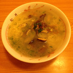 食堂 松月 - あさりラーメン ９５０円
      ２０１５年２月８日訪問