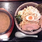 伊勢海老つけ麺（麺３００ｇ）：７８１円＋税８％【２０１５年２月撮影】