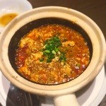 縁香園 - 麻婆豆腐＊山椒が効いててとても美味しい！