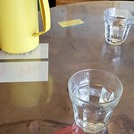 カラバトカリー - お冷の配膳
