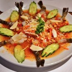 ソムオー - 生海老のピリ辛レモン和え