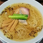 らーめん 鉢ノ葦葉 - 塩(730円)・・・ハイレベルな一杯です。