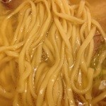 彩色ラーメン きんせい総本家 夢風 - しおラーメン（自家製中太平打ち麺）