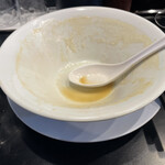 ラーメン ニューヨーク ニューヨーク - 完食(๑>؂<๑)