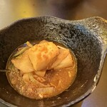 大衆昭和居酒屋 川崎の夕焼け一番星 - 旨辛し焼き　取り分け