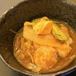 大衆昭和居酒屋 川崎の夕焼け一番星 - 旨辛し焼き　取り分け