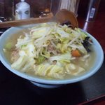 玉蘭 - タンメン。野菜が豊富に入っており、とってもヘルシーです。味噌タンメンもあり、こちらは大辛も選べます。