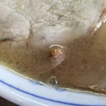 ラーメン げんこつ家 - スープ拡大
