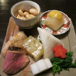 土家 - 27年2月　季節の盛り合わせ