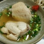 水たき 長野 - ブリンとしたぶつ切り骨付き肉