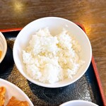 喜多八菜館 - ご飯
