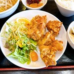 喜多八菜館 - 鶏の唐揚げ