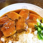 喜多八菜館 - 豚の角煮飯