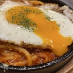 ほていちゃん - 鉄板つまみ 目玉焼きナポリタン