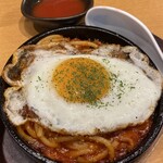 ほていちゃん - 鉄板つまみ 目玉焼きナポリタン