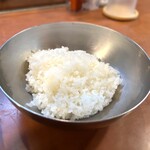 白釜飯 純豆腐火鍋 まん馬 - ご飯