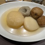 小田原おでん本店 - おでん5品