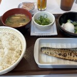 すき家 - 料理写真:塩さばまぜのっけ朝食