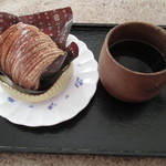 フタツキ - 喜栗モンブラン＆マイカップでコーヒータイム(笑)