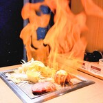 神戸 赤ふじ - コンボ スペシャル のフランベ