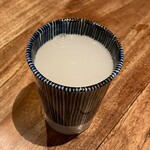しおて - そば焼酎そば湯割り660円