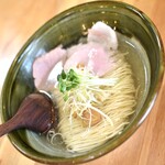 華塩 - 煮干しそば（塩）（８５０円）２０２６年３月