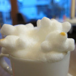 ふわもこホットチョコレート　後ろから