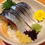 お酒・お惣菜・和食 竜田屋 - H.27.2.1.朝 鯖きずし 600円