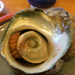 福寿司 - 特大サザエの旨煮