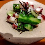 どうどう - ﾀｺとｷｭｳﾘ塩昆布和え