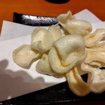 どうどう - ﾆﾝﾆｸ煎餅ｽﾅｯｸ(初ﾒﾆｭｰ)