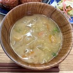 あさつみ食堂 - みそ汁