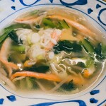 麻布茶房 - 料理写真:蟹塩ラーメン