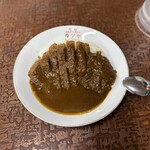 元祖とんかつカレー カツヤ - とんかつカレーB